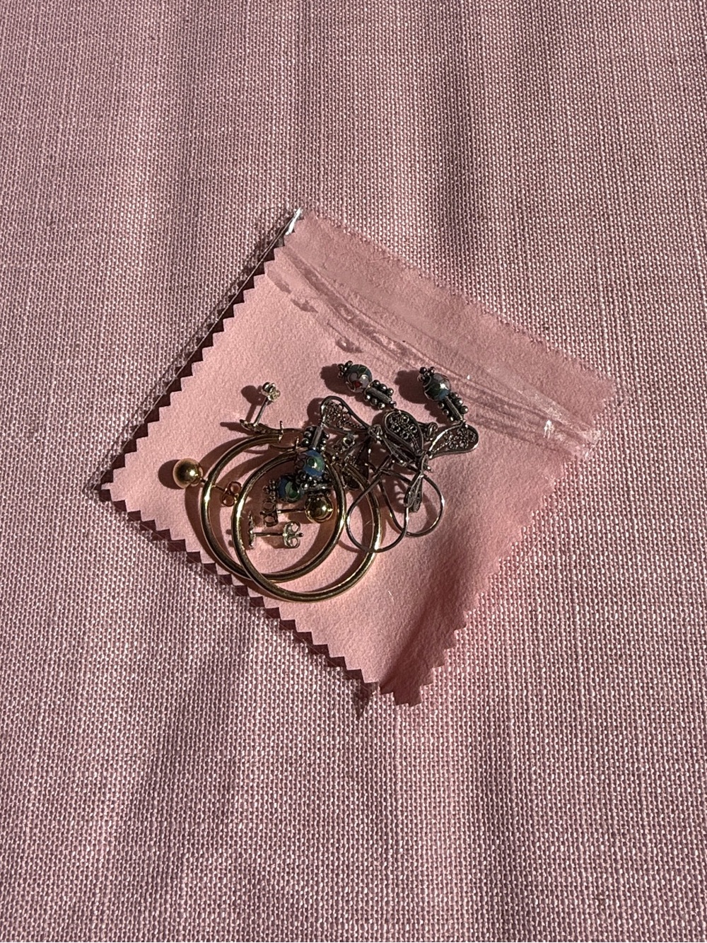 925 cloisonne Sterling Silver Earrings Lot- IBB Elephant Studs Filigree Earring
